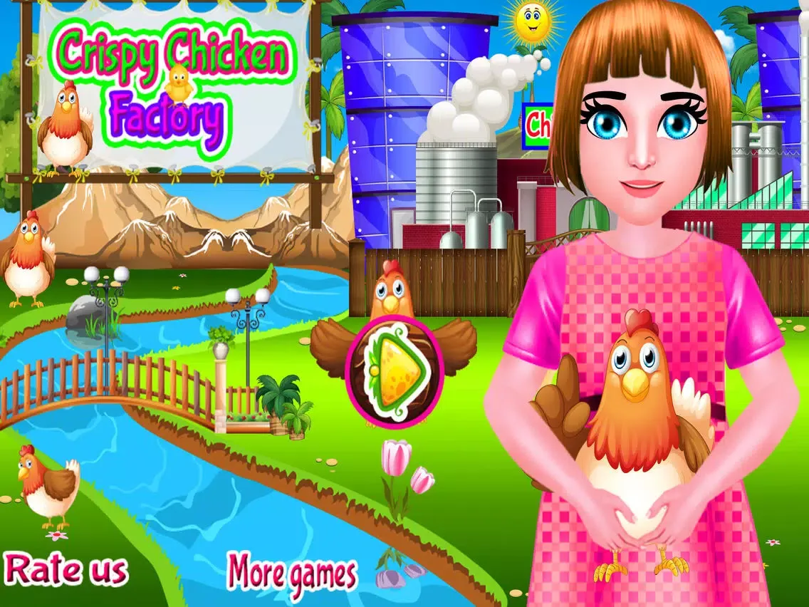 Crispy Chicken Factory iPad 应用截图