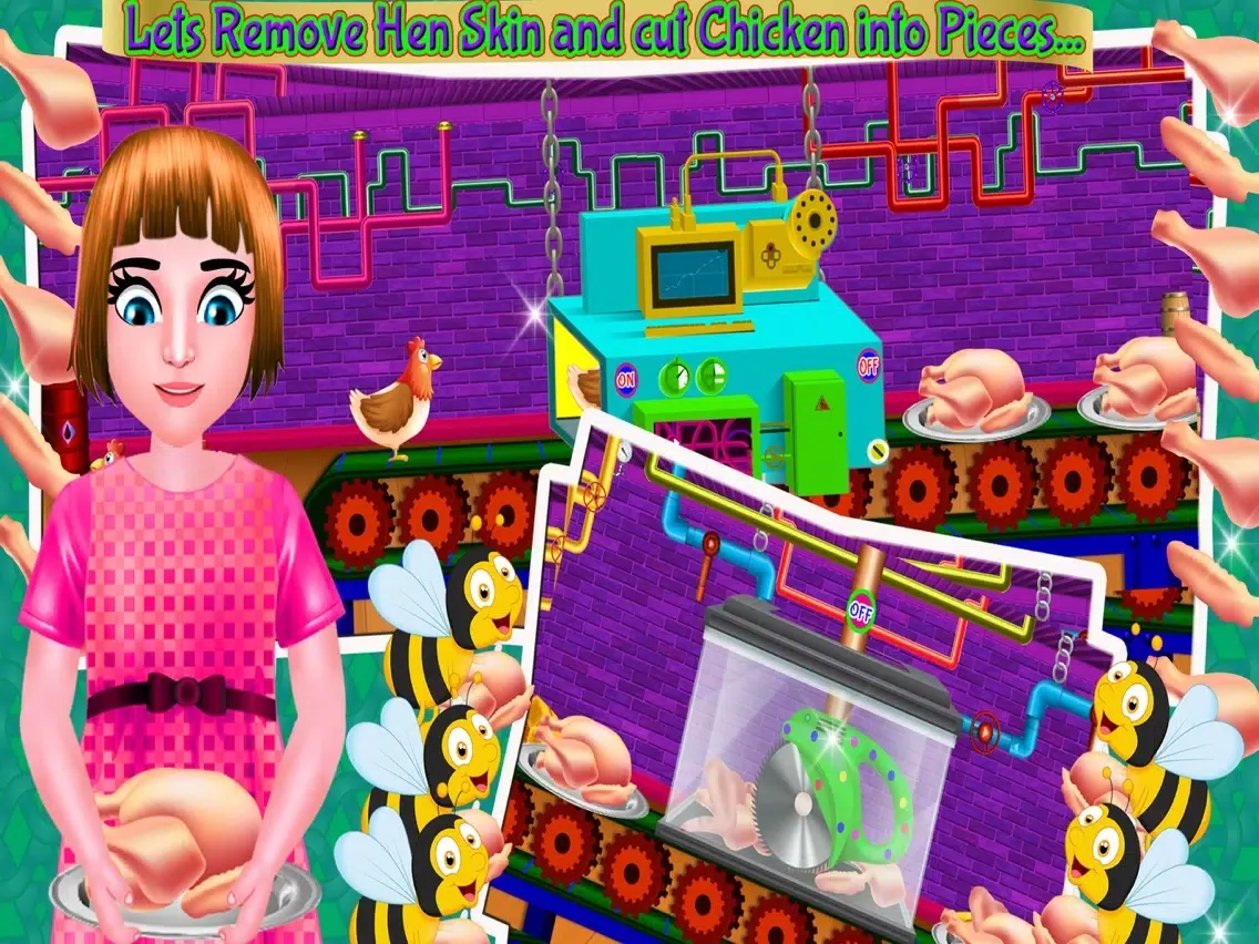 Crispy Chicken Factory iPad 应用截图