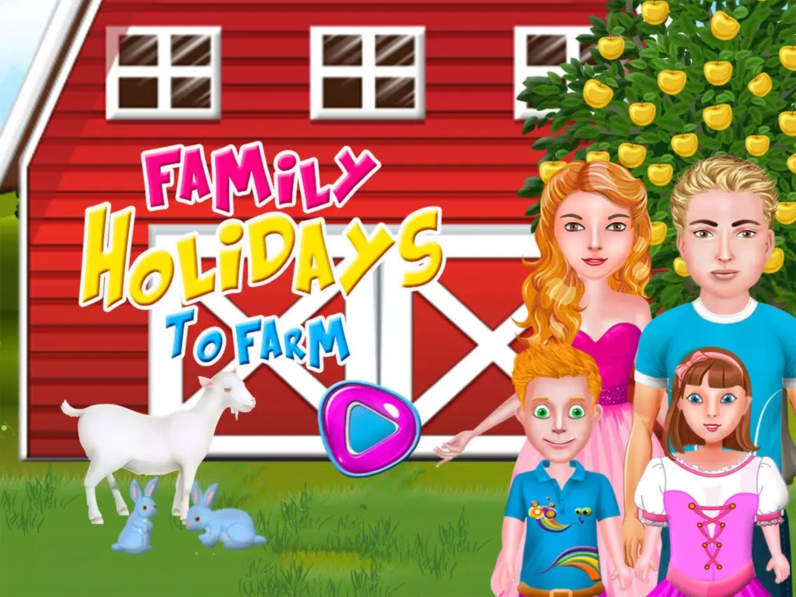 Family Holidays to Farm-farm games iPad  Screenshots