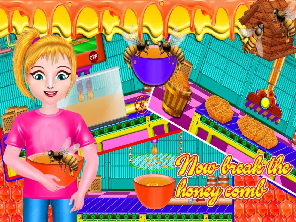 ภาพหน้าจอของ Honey Bee Farming Factory iPad 