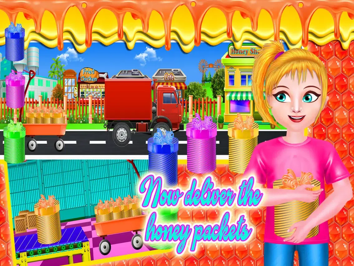 ภาพหน้าจอของ Honey Bee Farming Factory iPad 