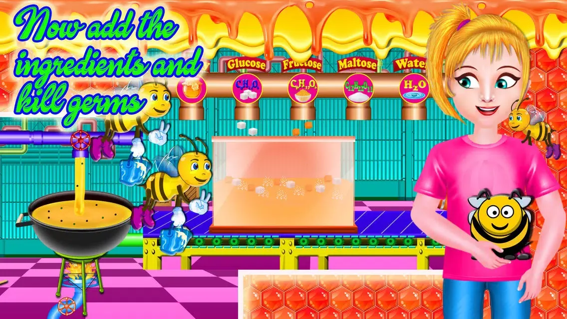 ภาพหน้าจอของ Honey Bee Farming Factory