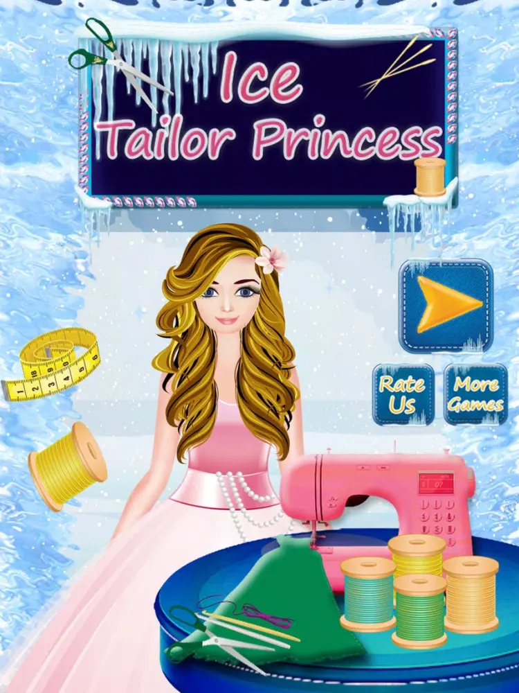 Ice Princess Tailor iPad  Screenshots