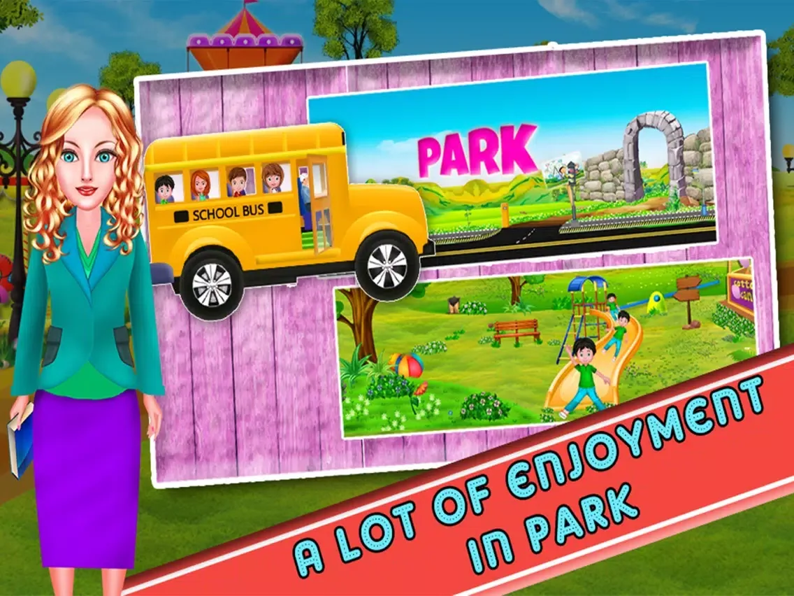 Capturas de tela do School Trip For Kids iPad 