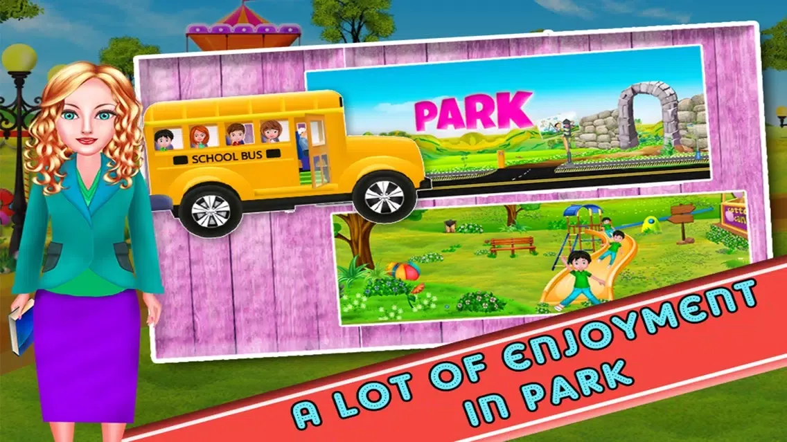 Capturas de tela do School Trip For Kids