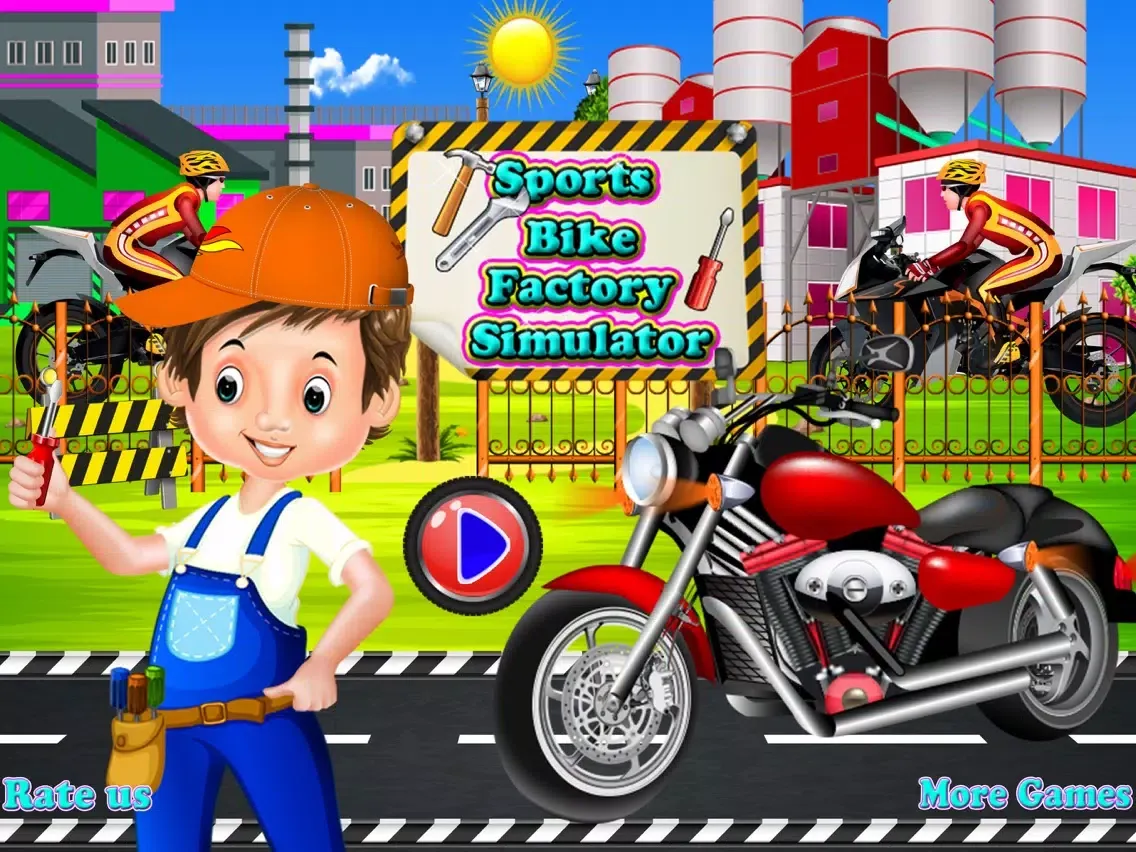 Sports bike factory simulator iPad  স্ক্রিনশট