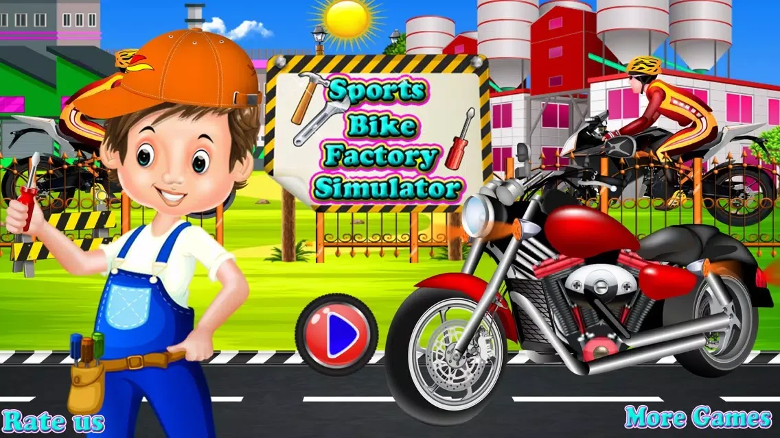 Sports bike factory simulator স্ক্রিনশট
