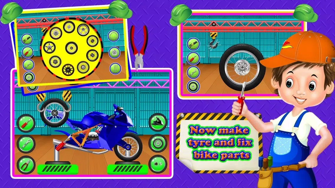 Sports bike factory simulator স্ক্রিনশট