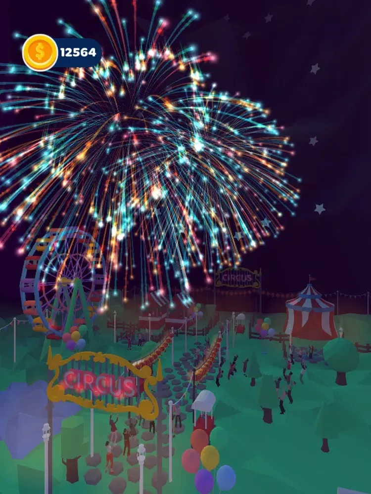 تصاویر Fireworks 3D iPad 