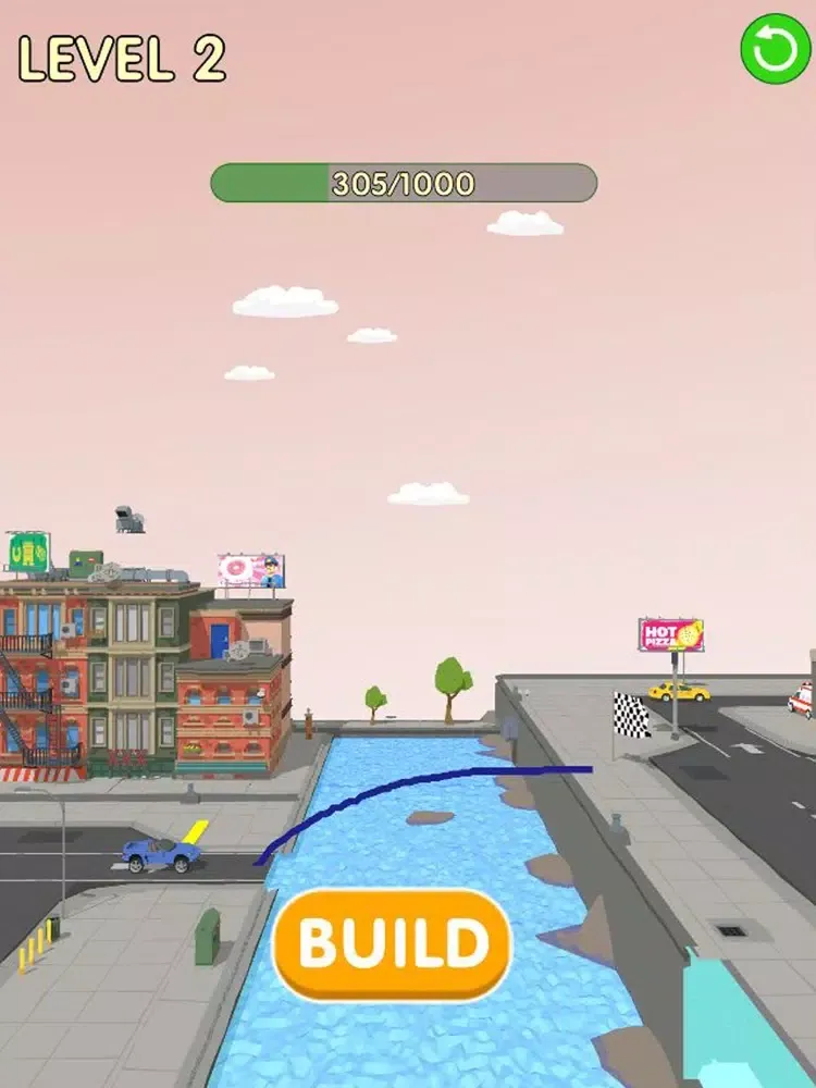 Ảnh chụp màn hình của Bridge Builder 3D iPad 