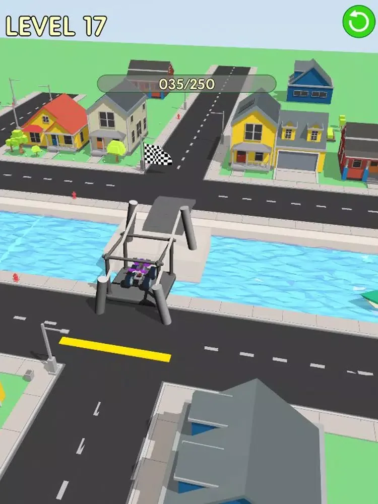 Ảnh chụp màn hình của Bridge Builder 3D iPad 