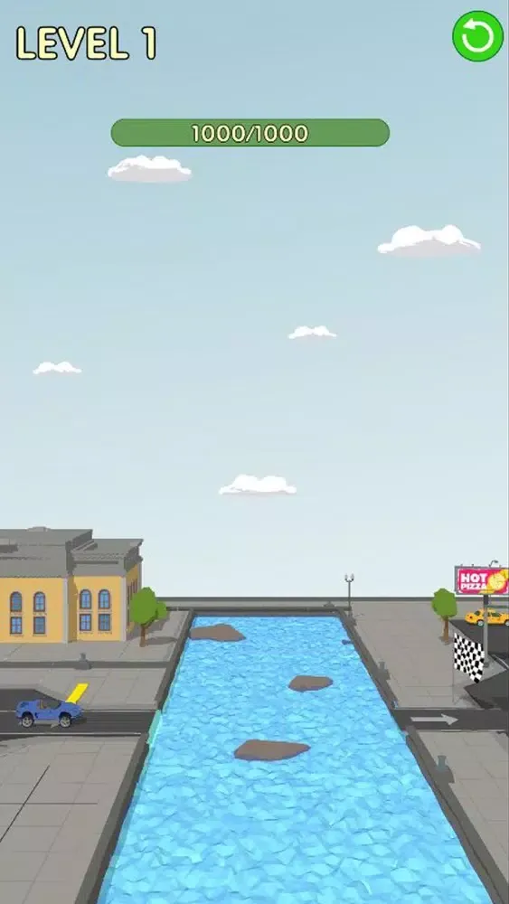 Ảnh chụp màn hình của Bridge Builder 3D