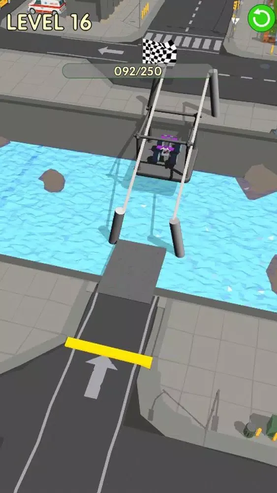 Ảnh chụp màn hình của Bridge Builder 3D
