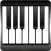 Piano Keyboard & Piano Tiles