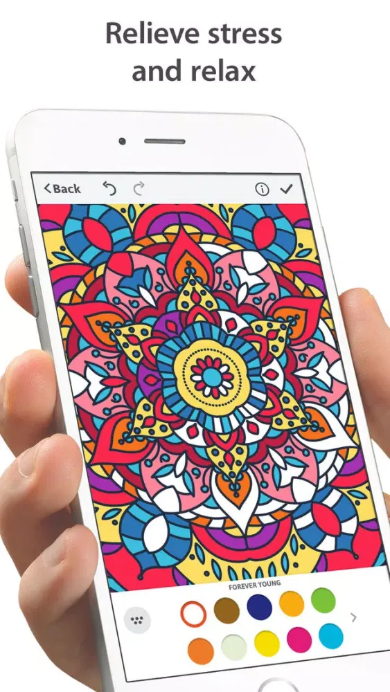 Heycolor - Coloring Book for Adults, Stress Relief应用截图