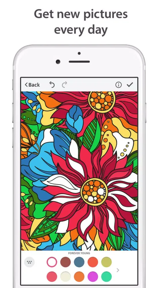Heycolor - Coloring Book for Adults, Stress Relief应用截图