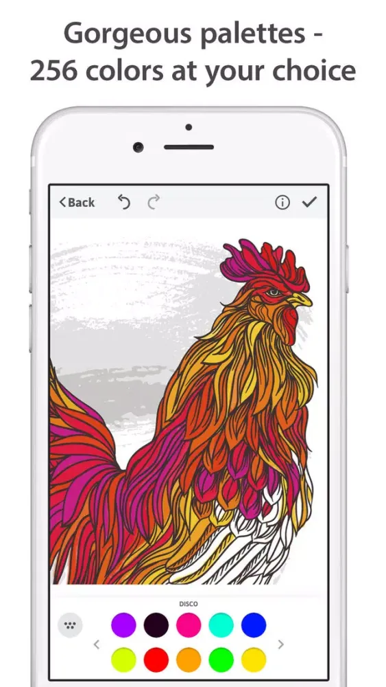 Heycolor - Coloring Book for Adults, Stress Relief应用截图