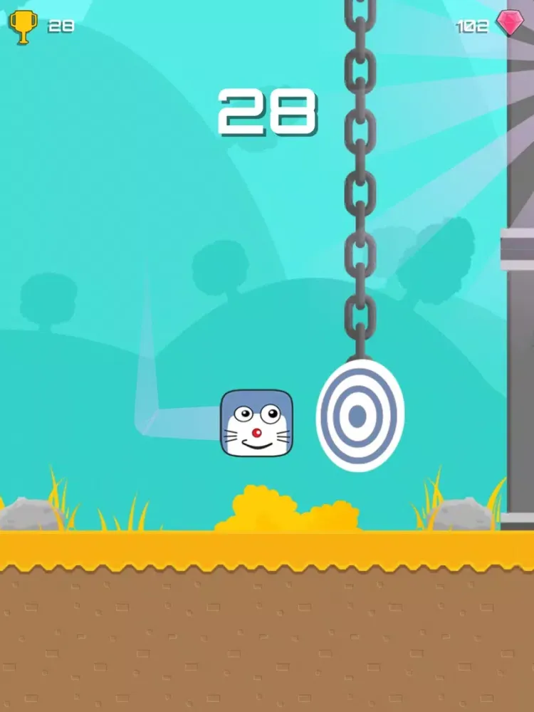 Tangkapan layar Dashy Shooter iPad 