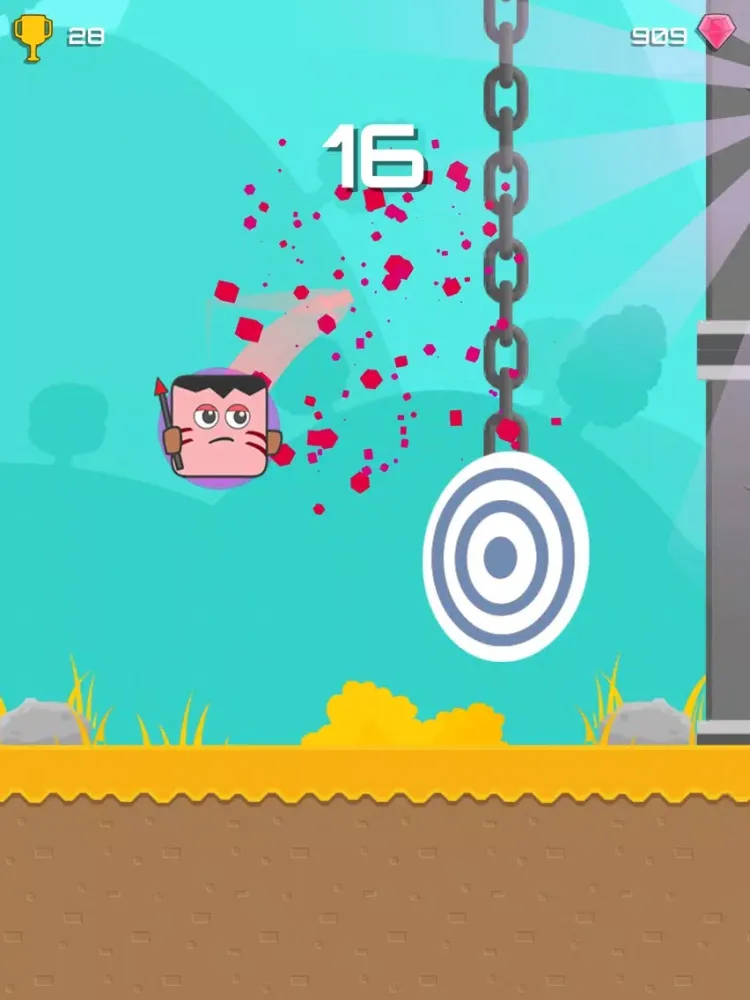 Tangkapan layar Dashy Shooter iPad 