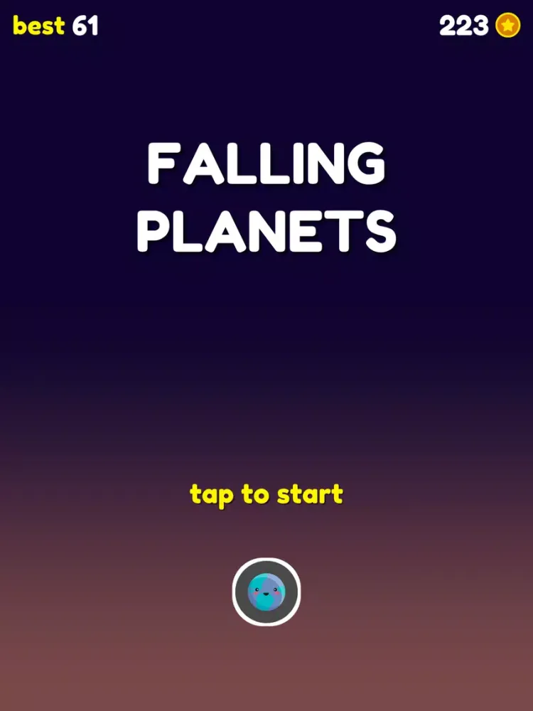 Falling Planets iPad 應用截圖