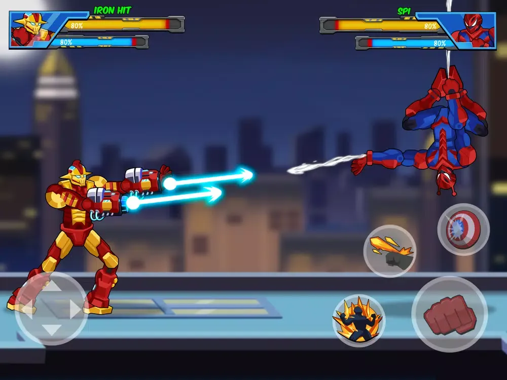 Robot Super: Boxing Games iPad 应用截图