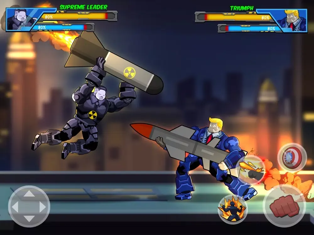 Robot Super: Boxing Games iPad 应用截图