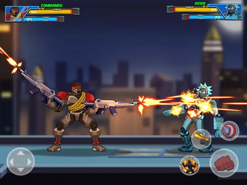 Robot Super: Boxing Games iPad 应用截图
