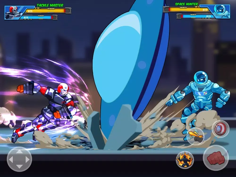 Robot Super: Boxing Games iPad 应用截图