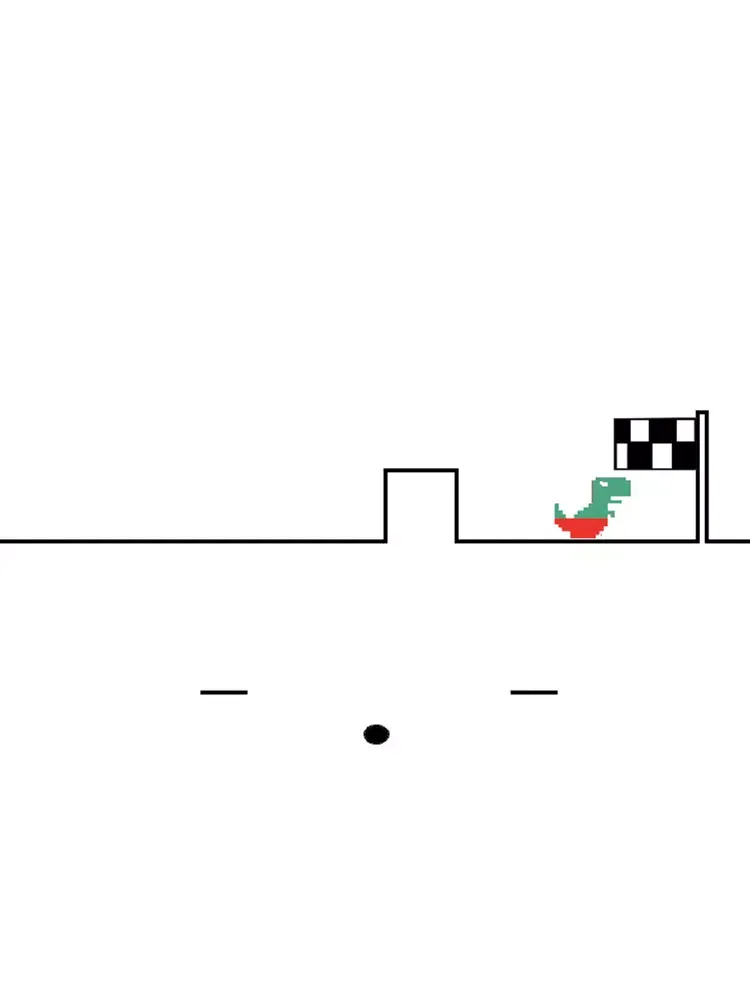 Run Line: Dinosaur iPad 应用截图