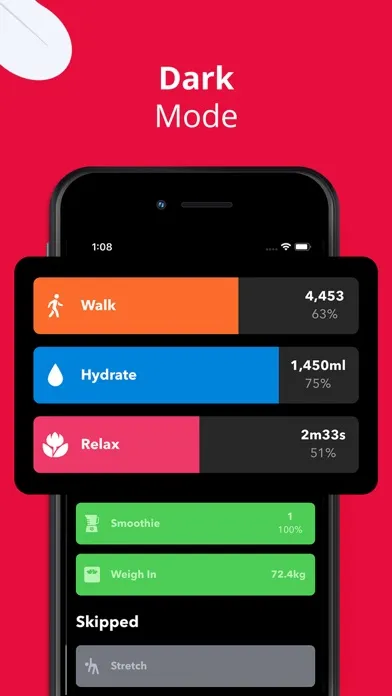 Capturas de tela do HabitMinder • Habit Tracker