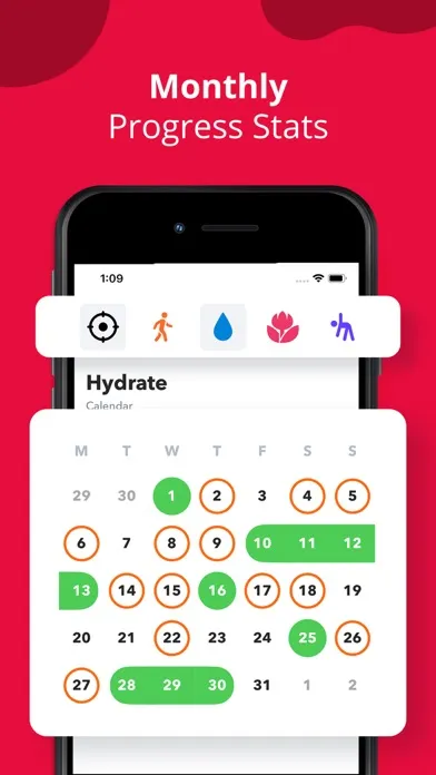 Capturas de tela do HabitMinder • Habit Tracker