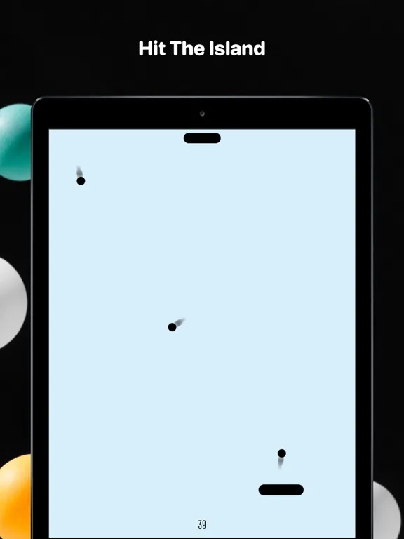 Tangkapan skrin Hit The Island－Fun Arcade Game iPad 