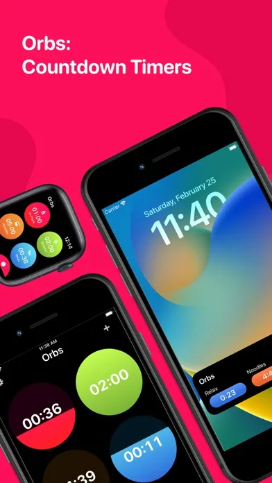 صور Countdown Timers Widget: Orbs