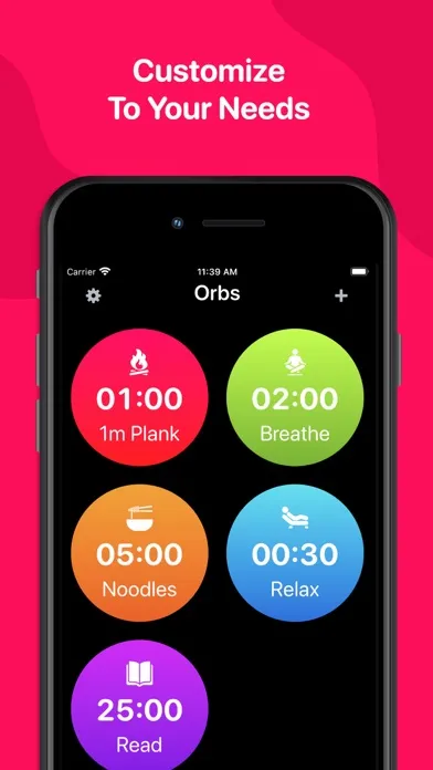 صور Countdown Timers Widget: Orbs
