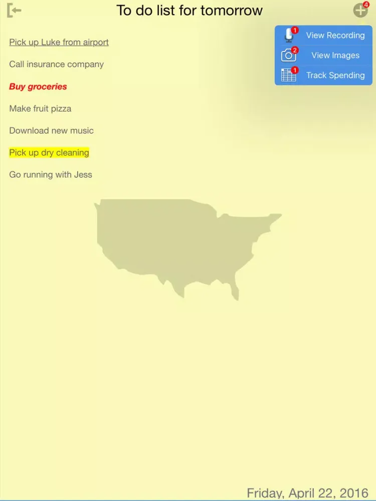 Capturas de tela do RemiNote - Virtual Notebook & Organizer iPad 