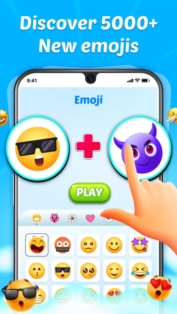 Capturas de pantalla de Emoji Merge - DIY Emoji Mix