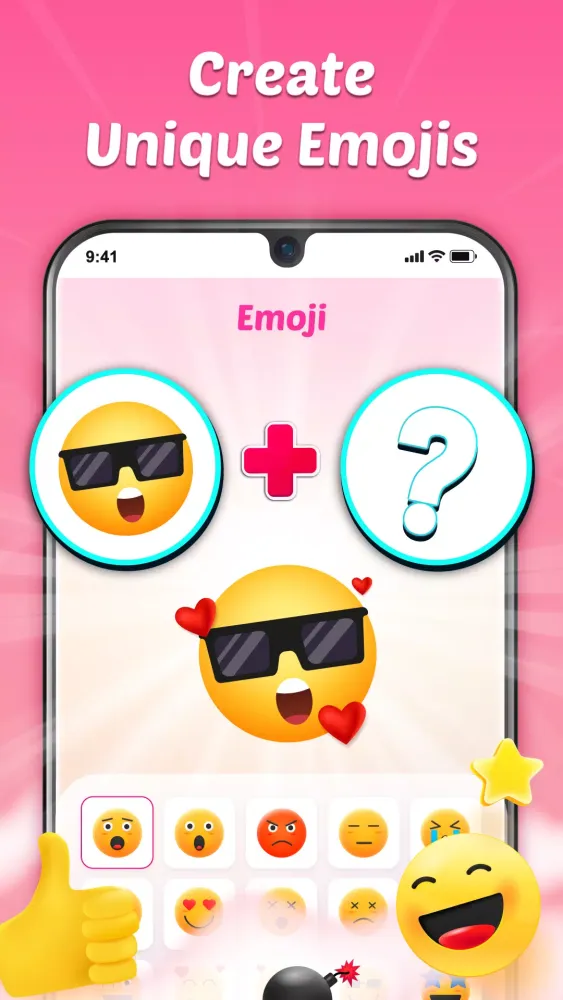 Capturas de pantalla de Emoji Merge - DIY Emoji Mix