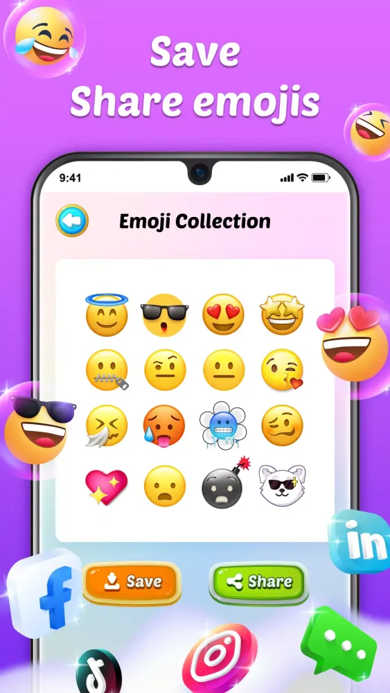 Capturas de pantalla de Emoji Merge - DIY Emoji Mix