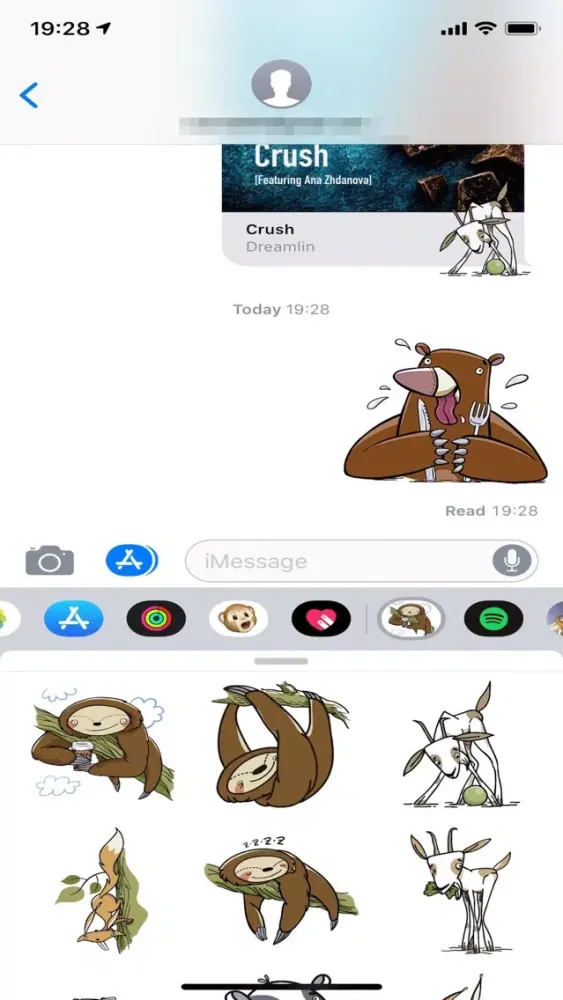 Zrzuty ekranu Funnymals Stickers