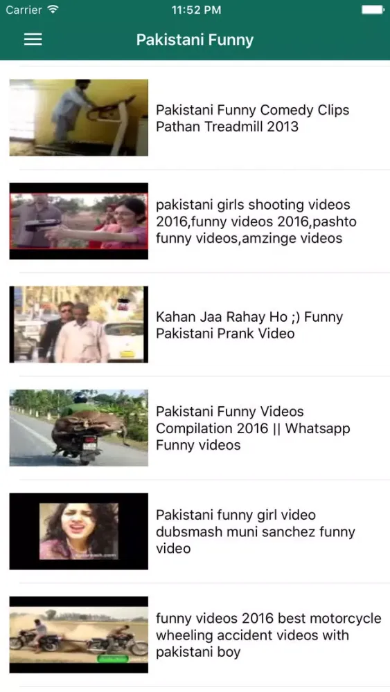 Tangkapan layar Pakistani Funny Parodies