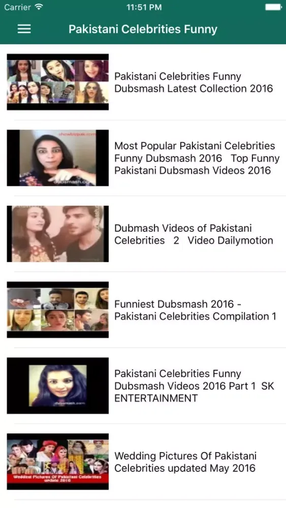 Tangkapan layar Pakistani Funny Parodies