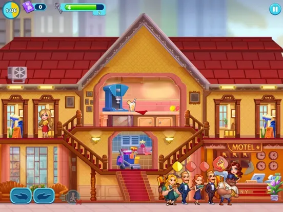 Capturas de tela do Hotel Girls: Simulation Game iPad 