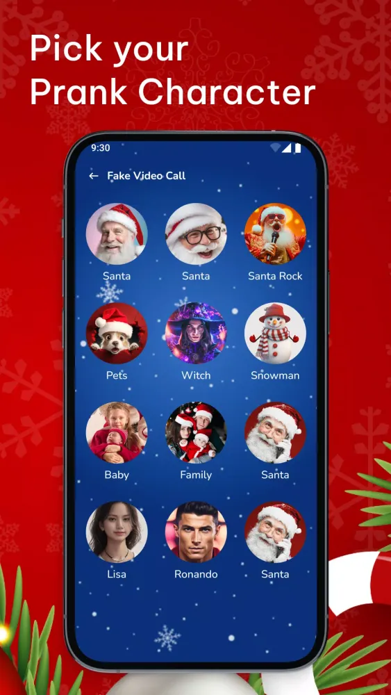 Zrzuty ekranu Call Santa Claus
