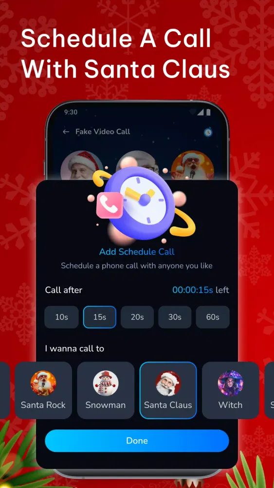 Zrzuty ekranu Call Santa Claus