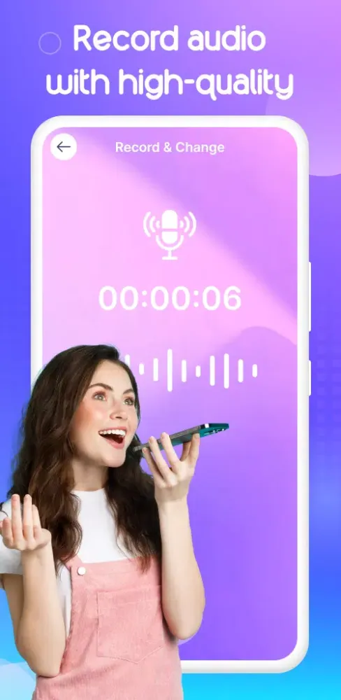 Captures d'écran de Voice Changer by Audio Effects