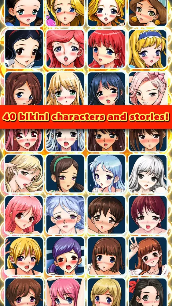 bikini girl puzzle Screenshots