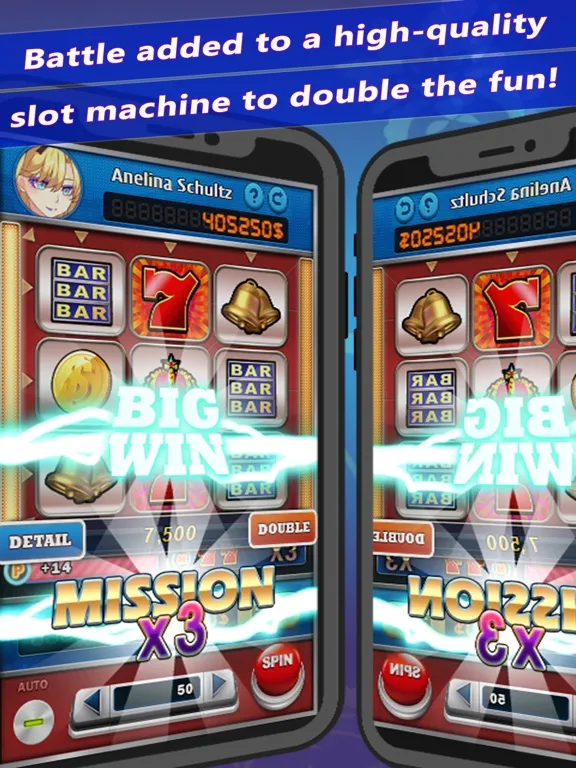 Zrzuty ekranu Battle Girl Slots iPad 