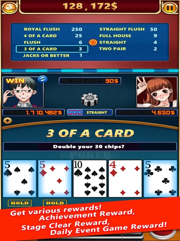 Скриншоты Battle Poker - Video Poker iPad 
