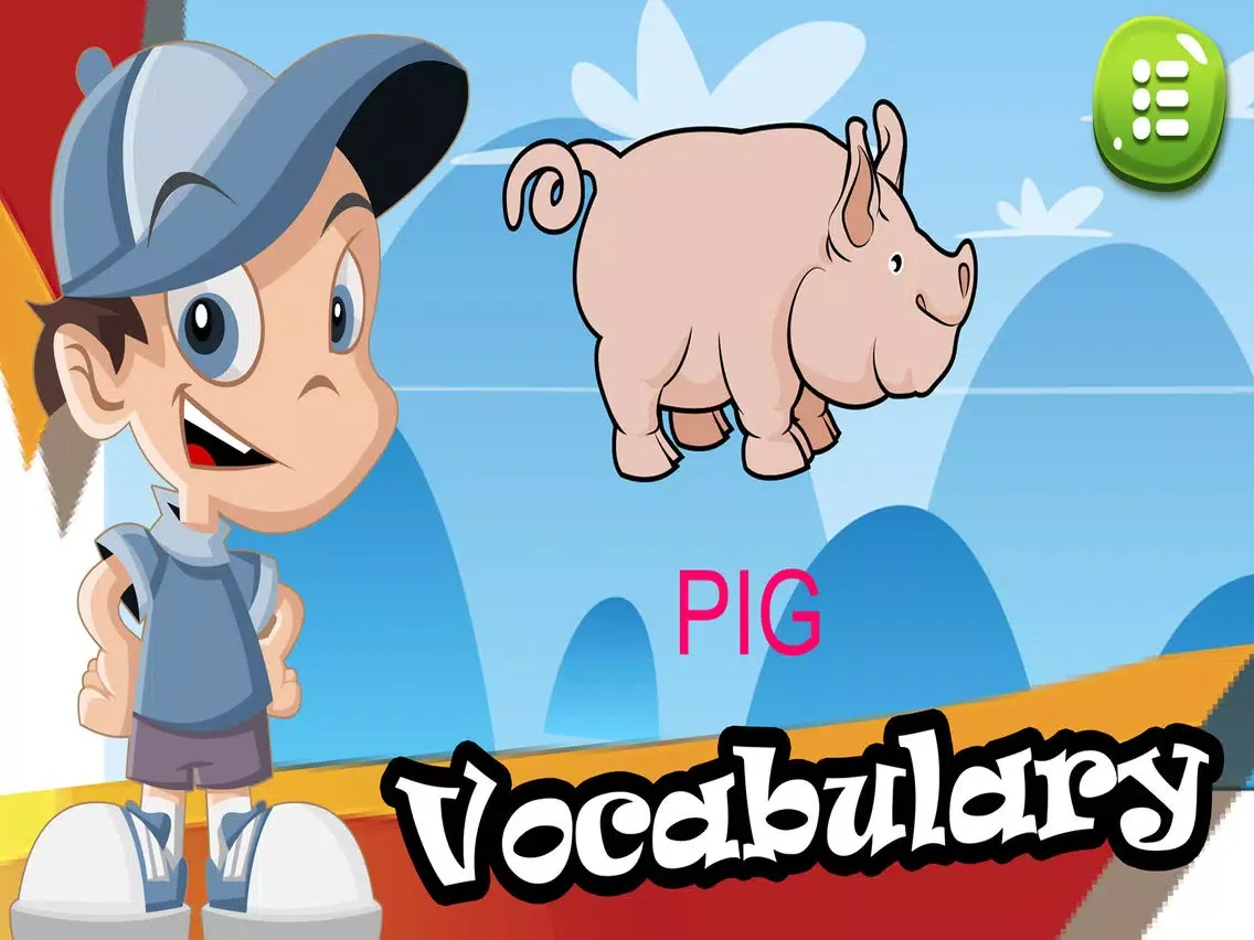 ABC animal flashcards alphabet iPad  スクリーンショット