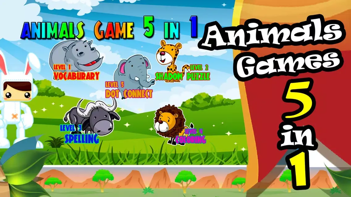 ABC animal flashcards alphabet スクリーンショット